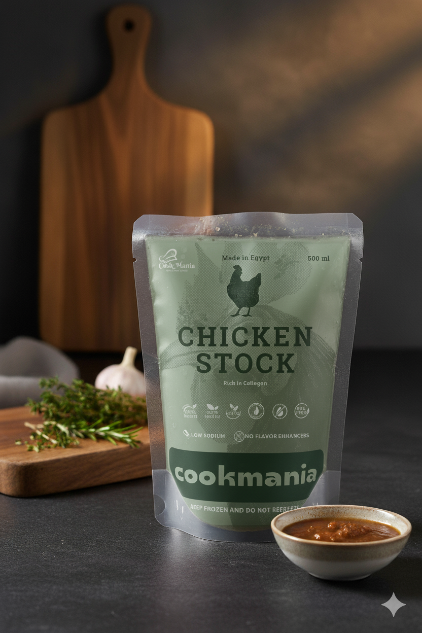 Premium Chicken Stock - Rich in Collagen (500 ml)