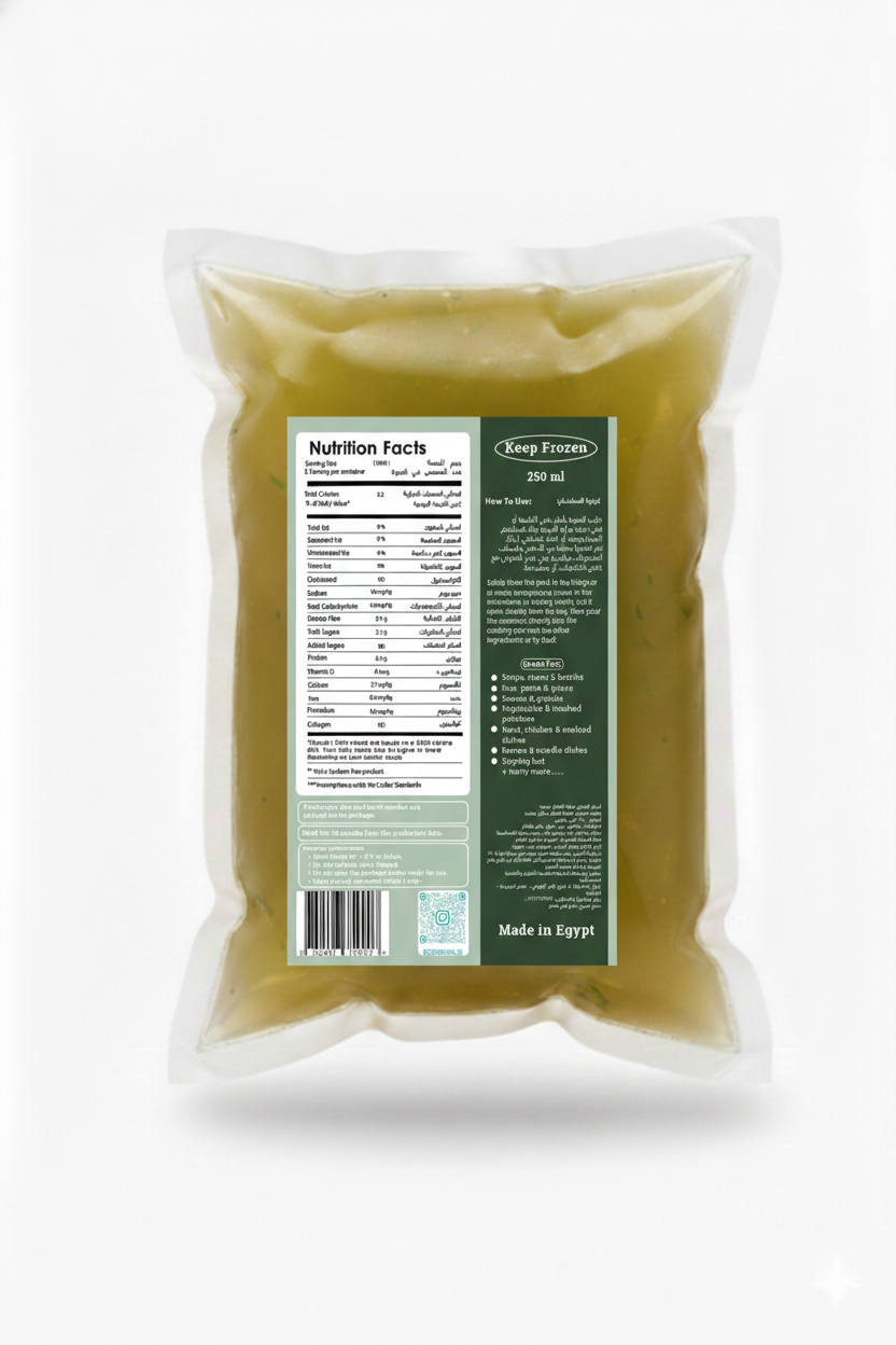 Premium Vegetable Stock – 250ml Liquid Broth | All-Natural, Low Sodium & Keto-Friendly