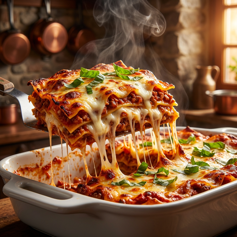 Signature Cook Mania Deep-Dish Lasagna