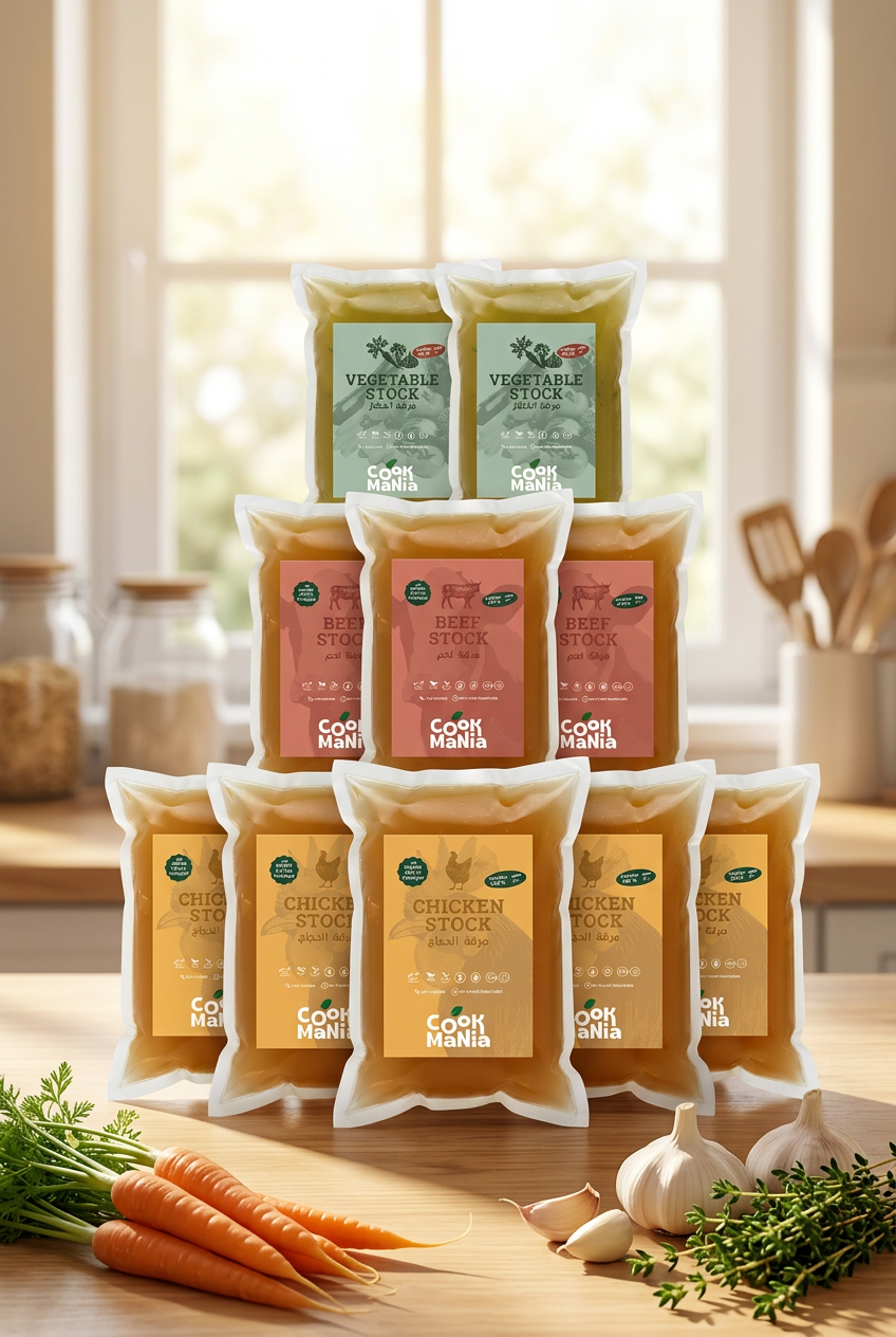 Cook Mania Ultimate Stock Bundle — 10-Pack (Save LE 90)