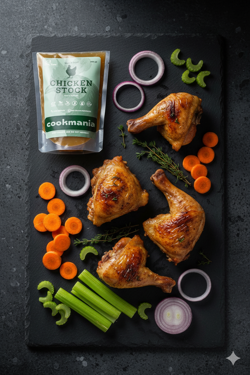 Premium Chicken Stock - Rich in Collagen (500 ml)