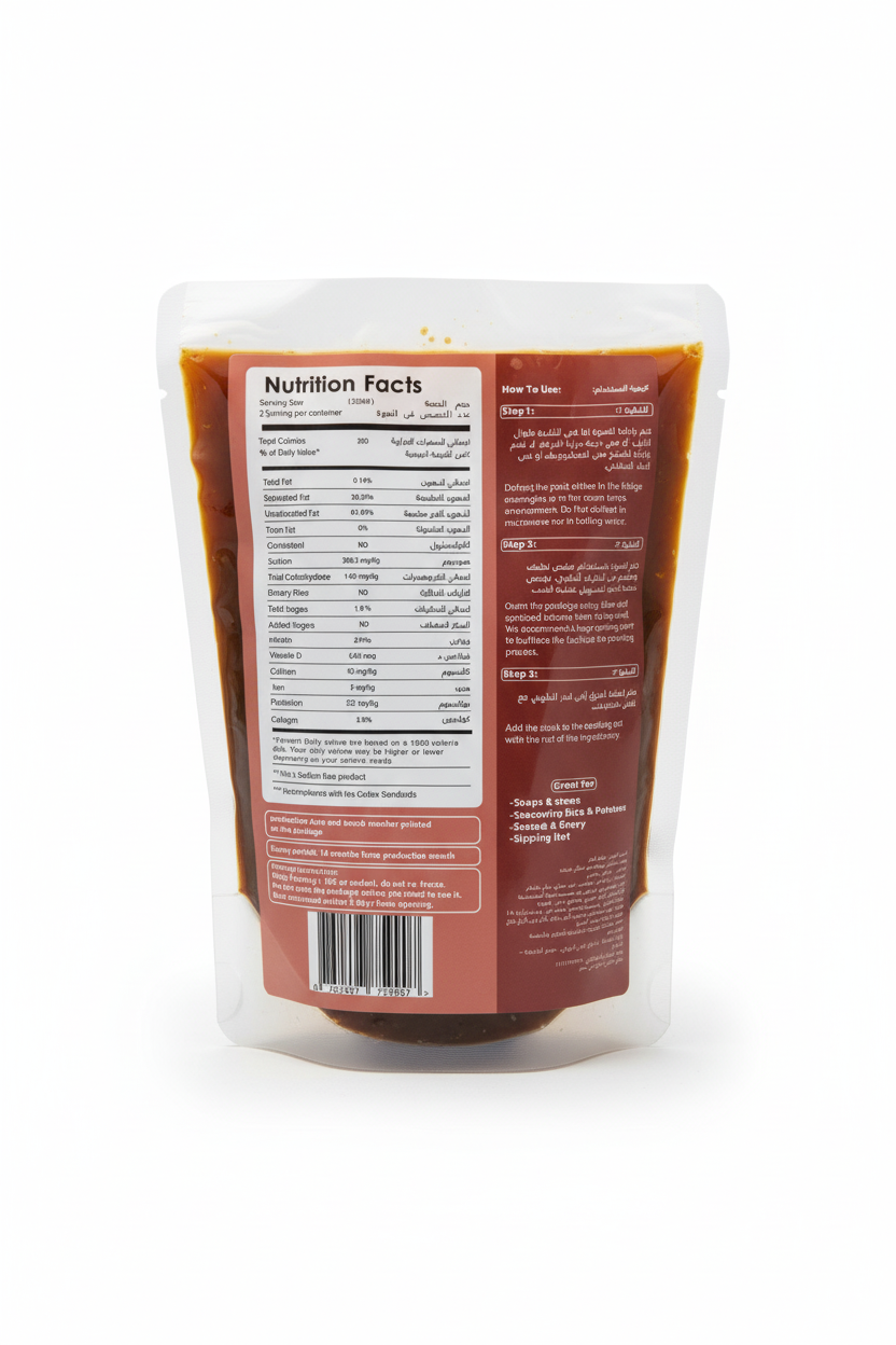 Premium Beef Stock - Rich in Collagen (500 ml)