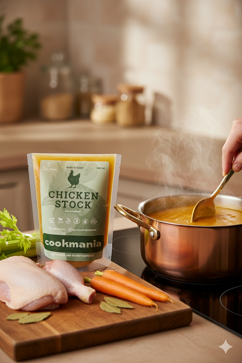 Premium Chicken Stock - Rich in Collagen (500 ml)